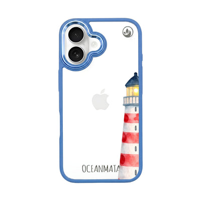 iPhone 16 Case - Lighthouse blue - "Lighthouse" - sustainable