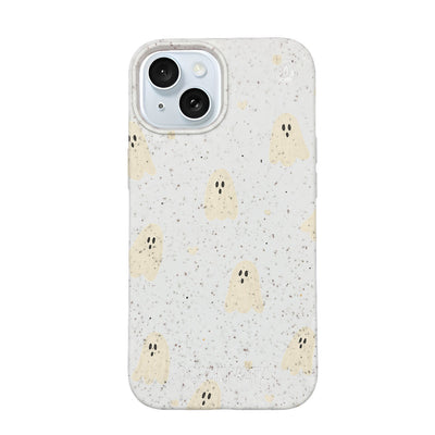 iPhone 15 Case - Ghost White - "LittleGhost" - sustainable