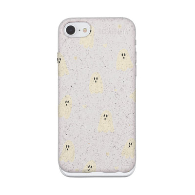 iPhone SE/7/8 Case - Ghost White - "LittleGhost" - sustainable