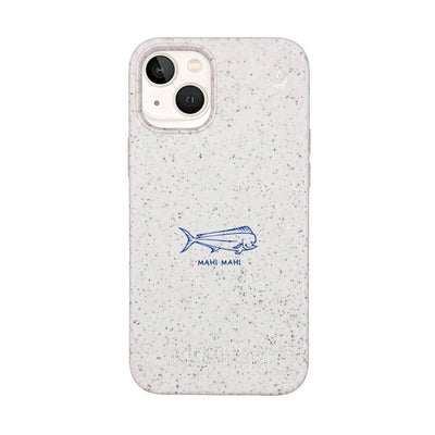 iPhone 13 mini Case - Fish white - "MahiMahi" - sustainable