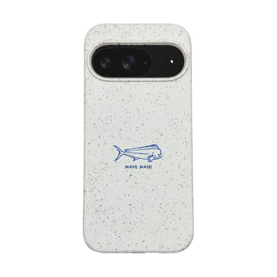Google Pixel 9 / 9 Pro Case - Fish white - "MahiMahi" - sustainable