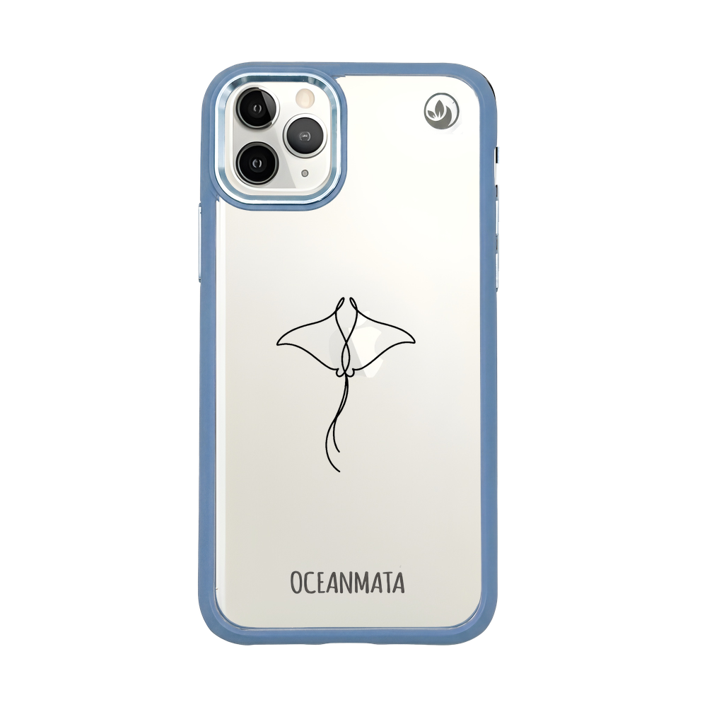 iPhone 11 pro case - Manta ray - "Mantaray" - sustainable