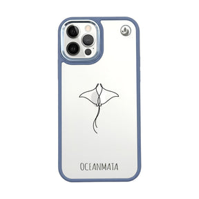 iPhone 12 pro / iPhone 12 case - Manta ray - "Mantaray" - sustainable