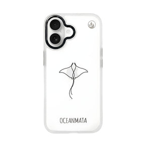 Nachhaltige Handyhülle iPhone 17 Manta aus Ocean Plastic — Vorderseite