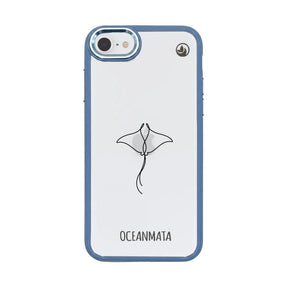 iPhone SE/7/8 Case - Manta Ray - "Mantaray" - sustainable
