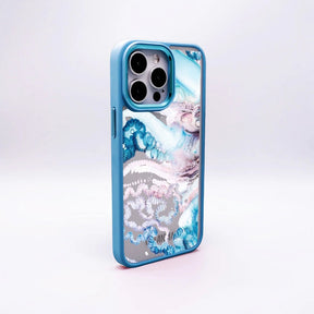 Nachhaltige Handyhülle iPhone 12 pro / iPhone 12 Menowar aus Ocean Plastic — Rückseite