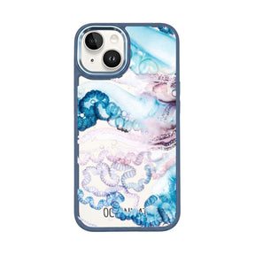 Nachhaltige Handyhülle iPhone 14 Menowar aus Ocean Plastic — Vorderseite