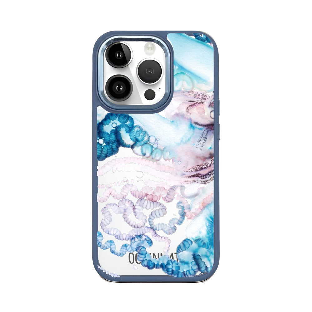 Nachhaltige Handyhülle iPhone 14 pro max Menowar aus Ocean Plastic — Vorderseite