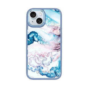 Nachhaltige Handyhülle iPhone 15 Menowar aus Ocean Plastic — Vorderseite