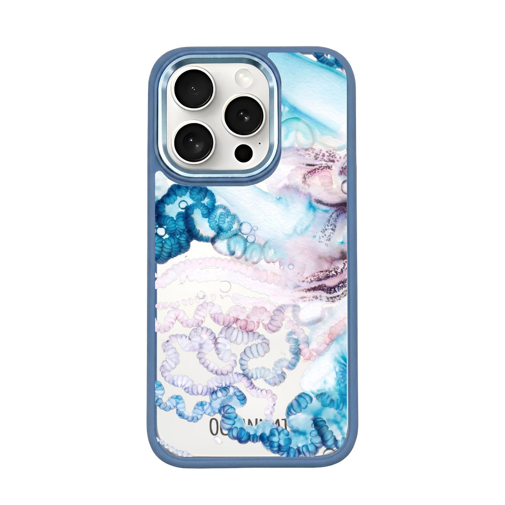 Nachhaltige Handyhülle iPhone 15 pro max Menowar aus Ocean Plastic — Vorderseite