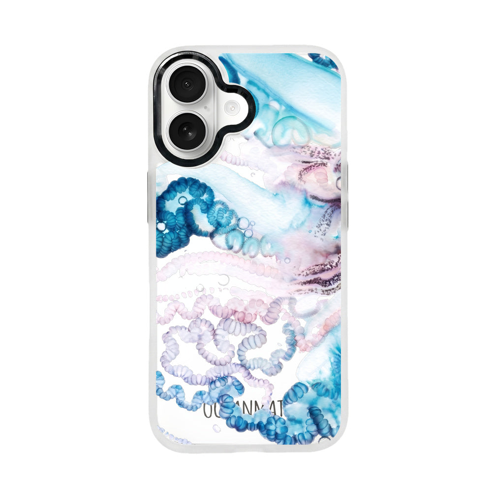 Nachhaltige Handyhülle iPhone 17 Menowar aus Ocean Plastic — Vorderseite