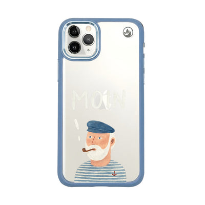 iPhone 11 Pro Case - Moin Blue - "East Frisian" - Sustainable