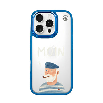 iPhone 16 Pro Max Case - Moin Blue - "East Frisian" - sustainable