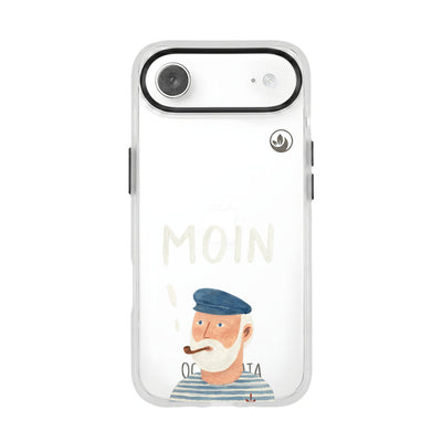 iPhone 17 Air Case - Moin Blue - "East Frisian" - sustainable