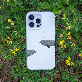 Biologisch abbaubare Handyhülle iPhone 13 mini Mooornin — kompostierbar — Bonus