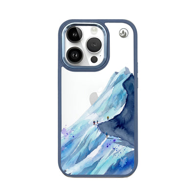 iPhone 14 Pro Max Case - Hiking Blue - "mountainblue" - sustainable