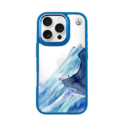 iPhone 16 Pro Case - Hiking Blue - "mountainblue" - sustainable
