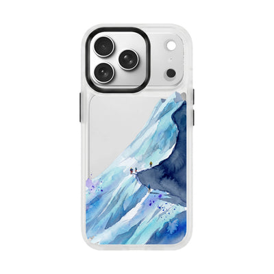 iPhone 17 Pro Max Case - Hiking Blue - "mountainblue" - sustainable