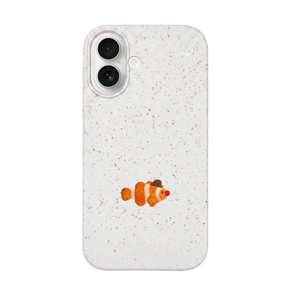 iPhone 17 Case - Clownfish white - "Mr.Clown-Fish" - sustainable