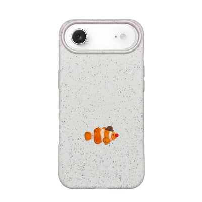 iPhone 17 Air Case - Clownfish White - "Mr. Clown-Fish" - sustainable