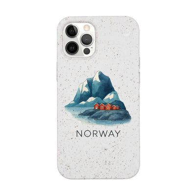 iPhone 12 Pro / iPhone 12 Case - Norway White - "Norway" - sustainable