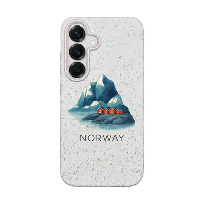Samsung S25 Case - Norway White - "Norway" - sustainable