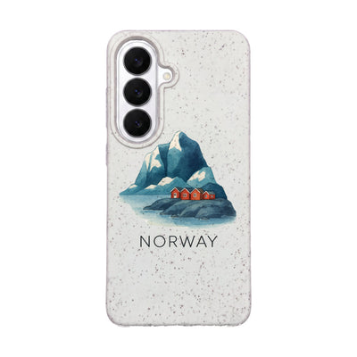 Samsung S26 Case - Norway White - "Norway" - sustainable
