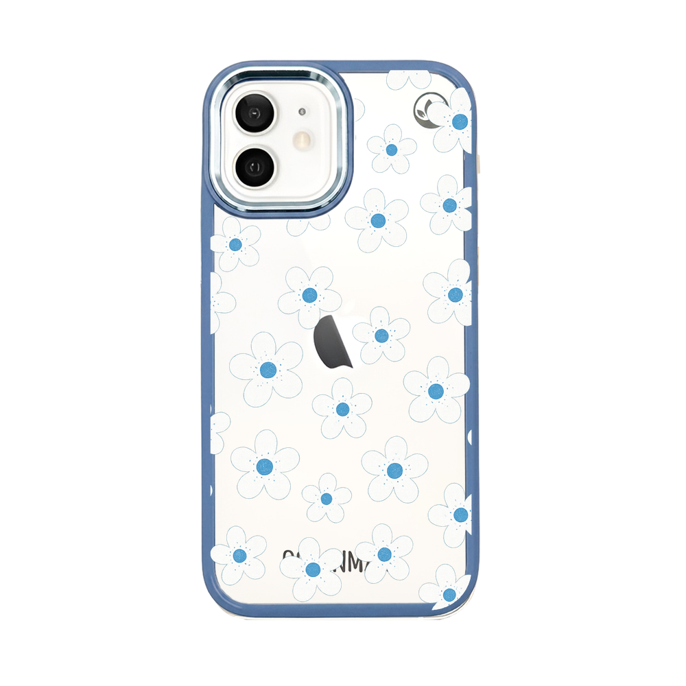 iPhone 12 mini Hülle - Blumen - "Ocean Bloom" - nachhaltig