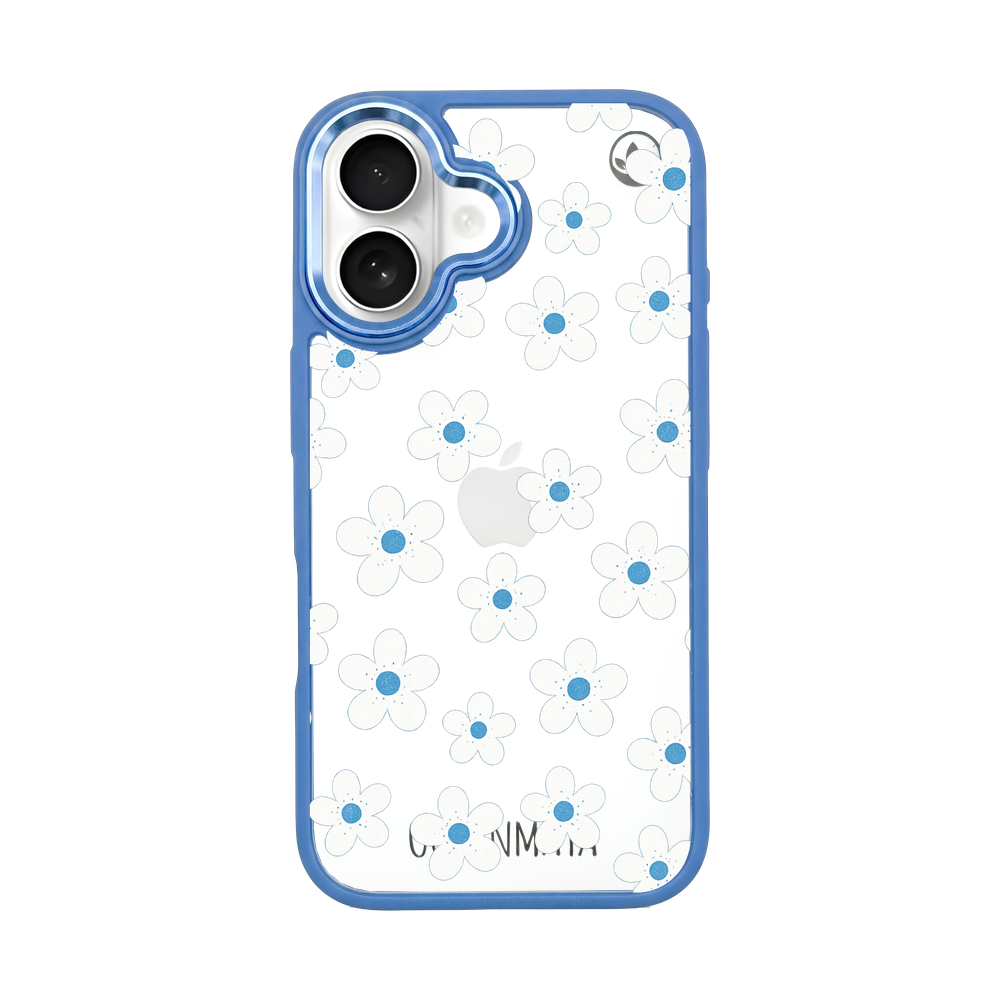 iPhone 16 Hülle - Blumen - "Ocean Bloom" - nachhaltig