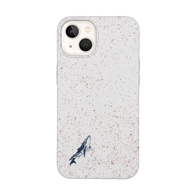 iPhone 13 Case - Humpback Whale White - "OceanLullaby" - sustainable