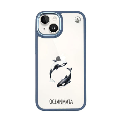 iPhone 14 Case - Orca Blue - "OrcaFlow" - sustainable
