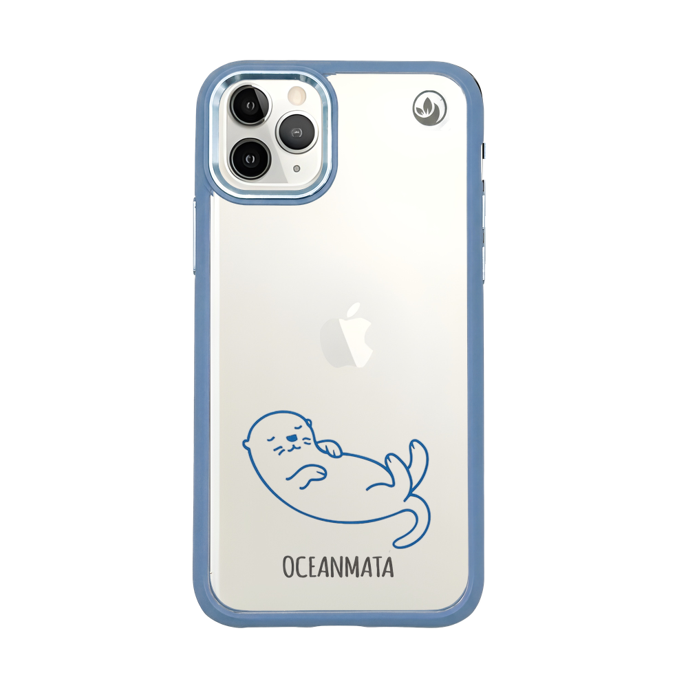 iPhone 11 pro case - Otter blue - sustainable