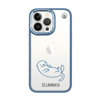 iPhone 13 pro max case - Otter blue - sustainable