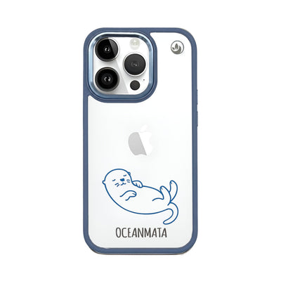iPhone 14 pro case - Otter blue - sustainable