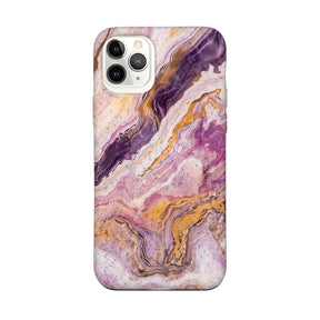 Biologisch abbaubare Handyhülle iPhone 11 pro Pinkmarble — kompostierbar — Vorderseite