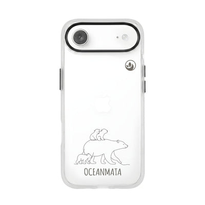 iPhone 17 Air Case - Polar Bear - "Polar Bear Family" - sustainable
