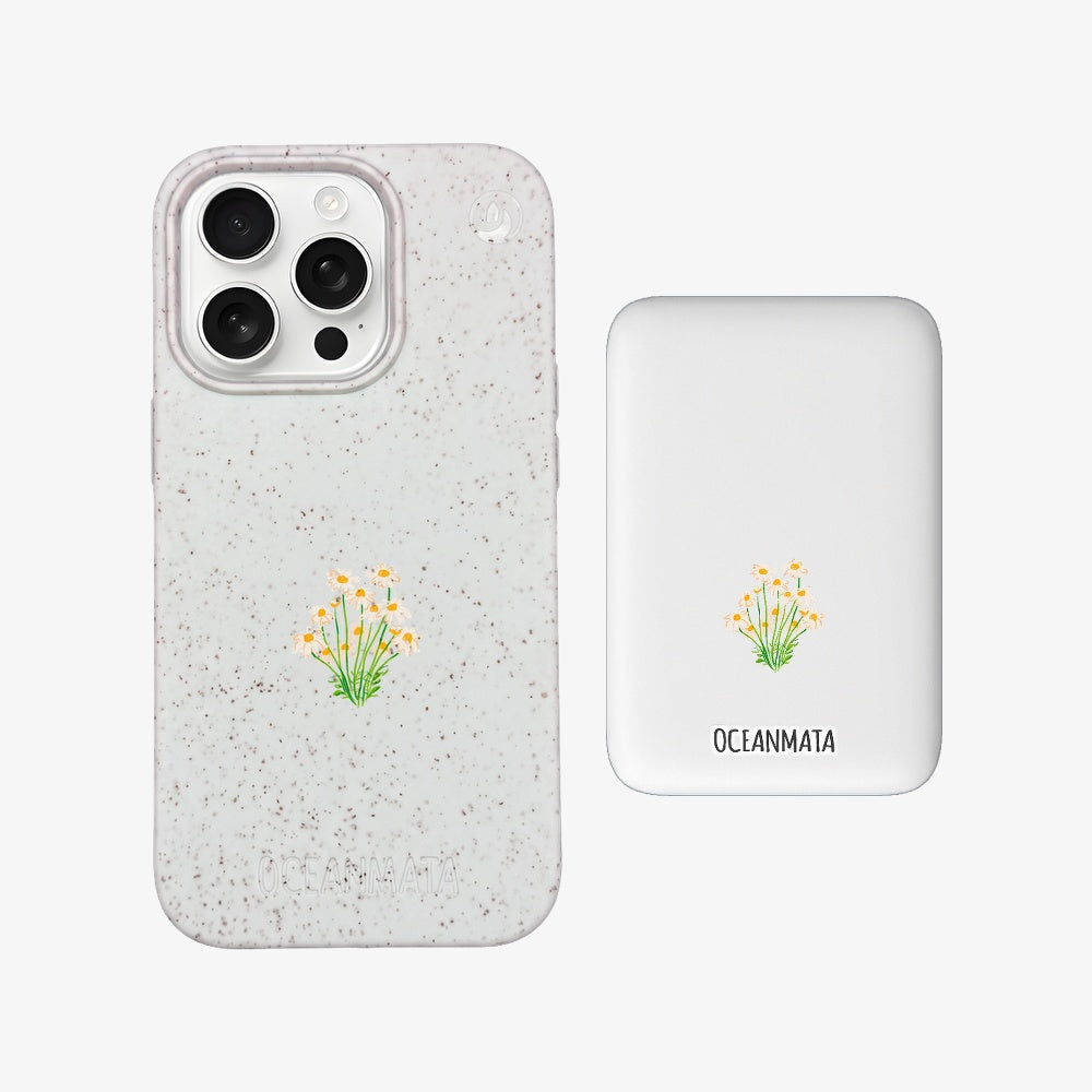 MagSafe Power Bank - "Daisy" - sustainable