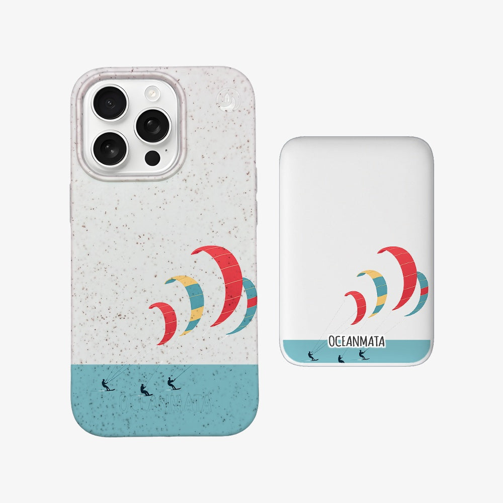 MagSafe Power Bank - "Kitesurf" - sustainable