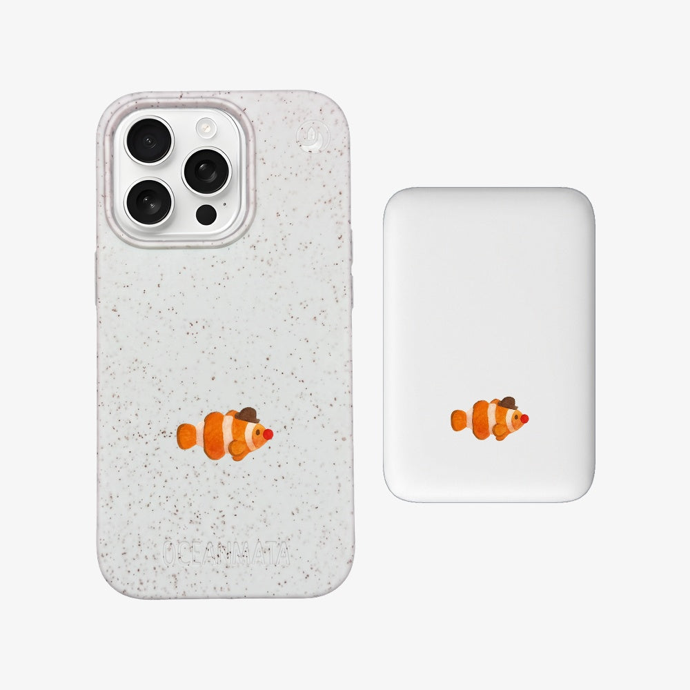 Powerbank MagSafe mrclownfish mit passender Hülle