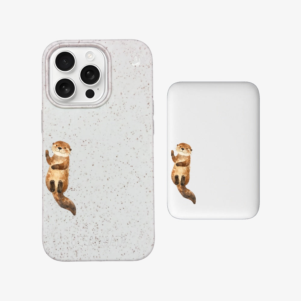 Powerbank MagSafe otterlove_right mit passender Hülle