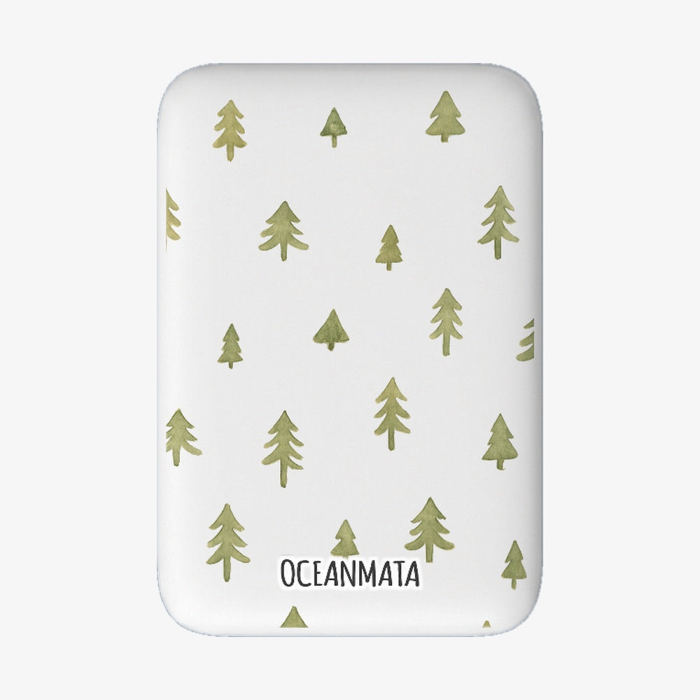 MagSafe Power Bank - "Winter Forest" - sustainable