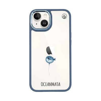 iPhone 14 Case - Pufferfish Blue - "Pufferfish" - Sustainable