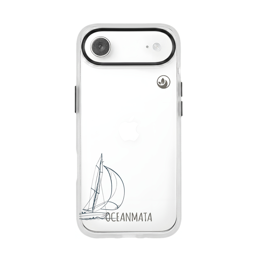 iPhone 17 Air Hülle - Lineart Wal - "Raumschot" - nachhaltig