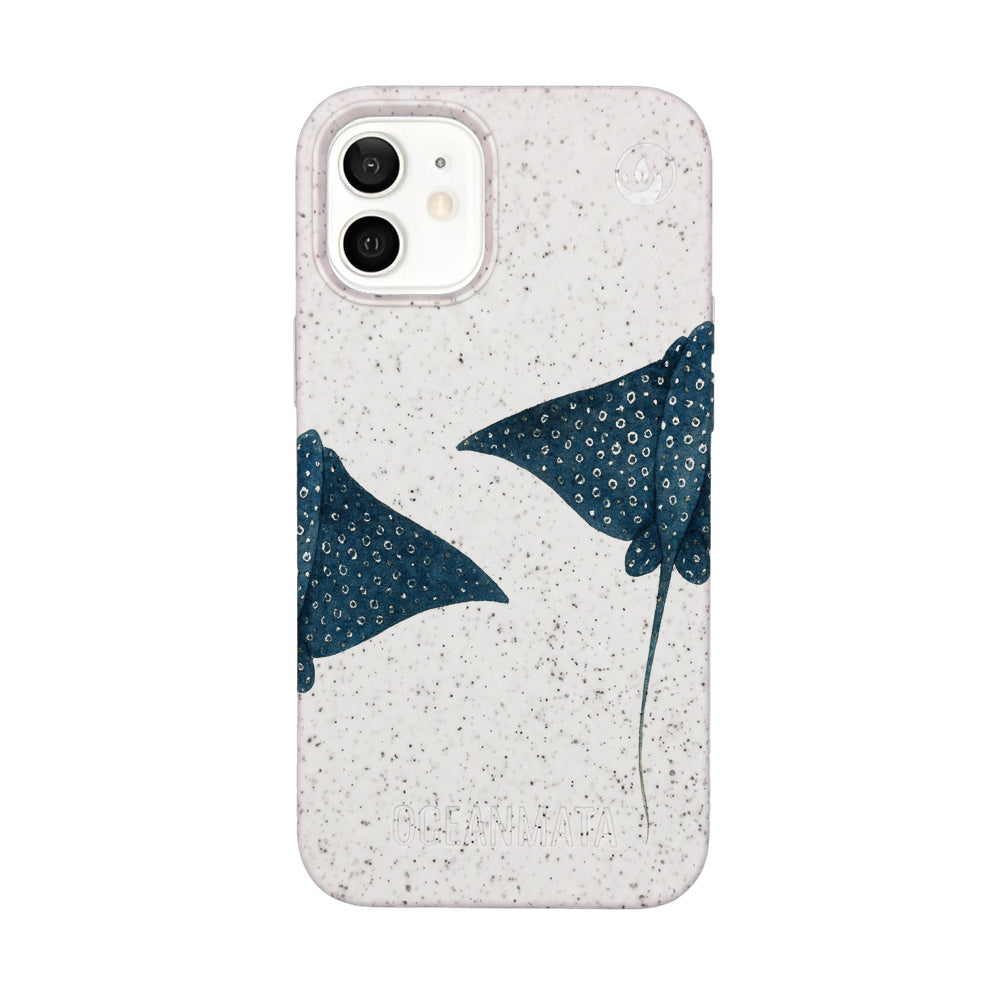 iPhone 12 mini Case - Ray white - "RayDance" - sustainable