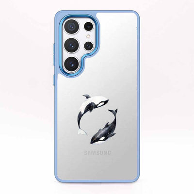 Samsung S25 Ultra Case - Orca Blue - "OrcaFlow" - Sustainable