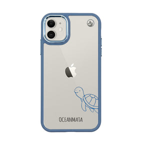 iPhone 11 Case - Turtle Blue - "Schildi" - Sustainable