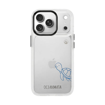 iPhone 17 Pro Case - Turtle blue - "Shelly" - sustainable