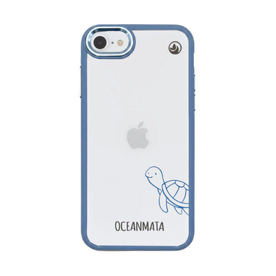 iPhone SE/7/8 Case - Turtle Blue - "Schildi" - Sustainable