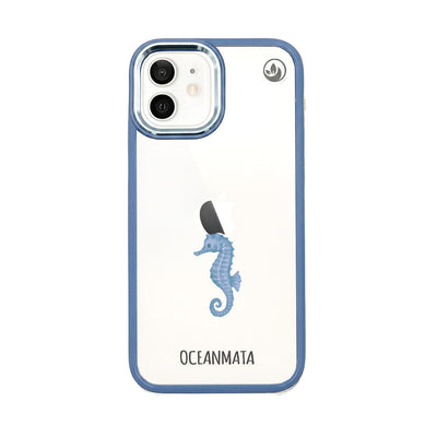 iPhone 12 mini Case - Seahorse white - "SeahorseTale" - sustainable