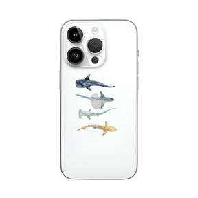 Biologisch abbaubare Handyhülle iPhone 14 pro Sharkproject — kompostierbar — Vorderseite